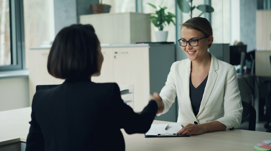 successful business handshake